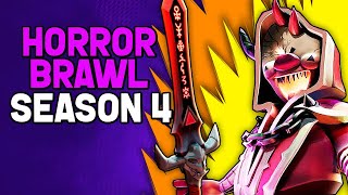 HORROR BRAWL SEASON 4 is HERE Horror Pass amp Ranking System [upl. by Irbmac]