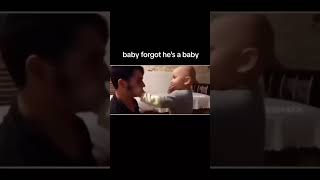 Baby bhul gaya🤣👶🏻 funny youtubeshorts memes comedy trending viralshorts youtube baby quotes [upl. by Tomi]