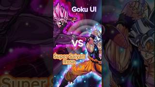 Goku UI Vs Super Saiyan Rose  Strongest Goku Vs Strongest Goku Black who has the edge gokuvsgoku [upl. by Bohs]