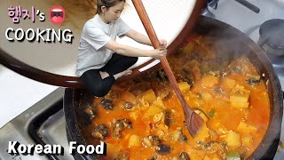 HAMZY’s Cooking🔪 COMPILATIONS PART 4 ★ Korean foods amp Other foodsㅣASMR REAL SOUNDㅣ먹방 MUKBANGㅣ [upl. by Aremaj]