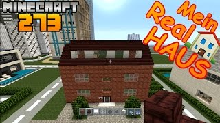 Minecraft Lets Build 273  Mein REAL Haus Part 1 [upl. by Naman285]