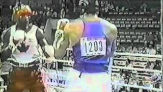 Lennox Lewis vs Ulli Kaden Olympics 1988 Great KO [upl. by Laet877]