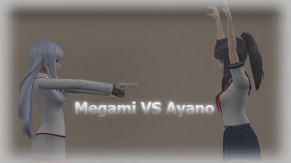 YANDERE CHAN VS MEGAMI  Yandere Simulator Concepts [upl. by Shore]