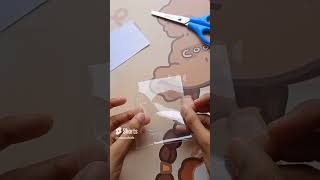 DIY mini 3 ring binder making  ideas to make a binder easy  step by step tutorial ✨ [upl. by Erle]