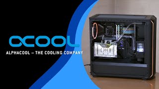 Alphacool Custom Water Cooled PC  INNO3D GEFORCE RTX 4080  Be quiet SHADOW BASE 800 FX 本格水冷 ゲーミング [upl. by Iredale299]