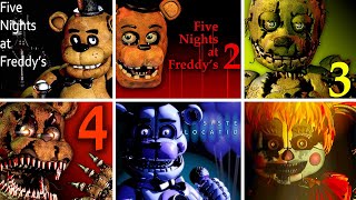 A HISTÓRIA COMPLETA DE FIVE NIGHTS AT FREDDYS [upl. by Idihsar]