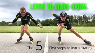 The 5 Rules of good skating  Become a fast inline skater in one day [upl. by Eelrefinnej295]