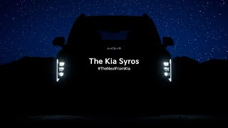 Kia India  The Kia Syros  TheNextFromKia [upl. by Harmaning]