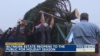 Biltmore Estate reopens to the public for holiday season [upl. by Josh]