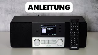 TechniSat Digitradio 4 IR Anleitung Einrichtung und alle Funktionen [upl. by Annaerb]