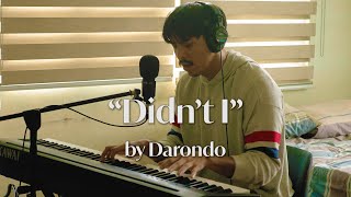 Didnt I  Darondo Cover  Piano [upl. by Tallbott]