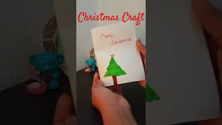 Christmas Craft IdeasSimple Christmas Card Making [upl. by Essile]