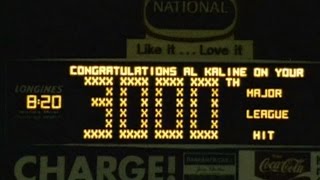 Al Kaline gets his 3000th hit [upl. by Nol]