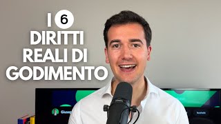 😏 I DIRITTI REALI DI GODIMENTO  Diritto privato in 3 Minuti ⏳ [upl. by Tloh]