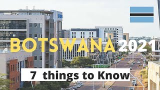 7 Amazing Facts About Botswana Discover Botswana 2021 [upl. by Latsyrd]