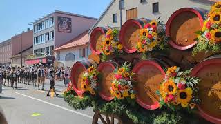 Herbstfest Parade 2024  జర్మనీ లో ఫెస్టివల్స్ 2024 rosenheim germany bavaria religion [upl. by Dorita]