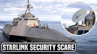 Starlink Security Scare on US Navy Warship [upl. by Jacobine]