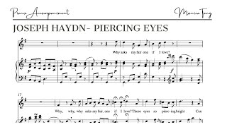 Haydn Piercing Eyes  HKSMF 77th Vocal Class 3  香港校際音樂節  PIANO ACCOMPANIMENT  鋼琴伴奏 [upl. by Notnilc]