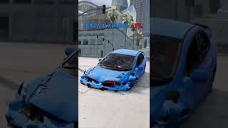 Gravity test🌍🚙 beamngdrive carcrashtest beamng hondacivic [upl. by Bonaparte952]