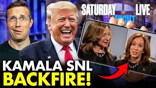 Did SNL Break LAW With CRINGE Kamala Appearance Rips Off Hysterical Trump Skit Internet DESTROYS [upl. by Baryram]