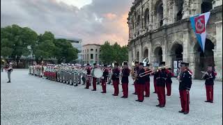 quotEntre terre et merquot Musique de la legion étrangère  Fanfare du 503RT  Fanfare du 1er RS [upl. by Sumerlin548]