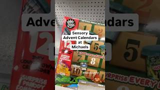 Found advent calendars at Michaels SensoryAdventCalendar MichaelsFinds countdowntochristmas [upl. by Nyloc]