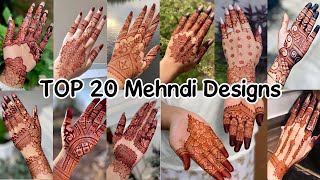 TOP 20 Mehndi Design PhotosRaksha Bandhan Mehndi Design CollectionBeautiful Mehndi Designs 2024 [upl. by Donoghue680]