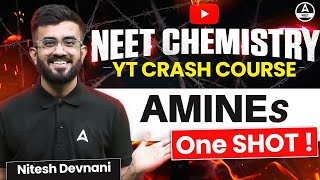 Amines Class 12 One Shot  Organic Chemistry  NEET 2024  Nitesh Devnani [upl. by Aggy]