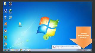 How to download and install wifi driver in windows 7  Simplest Trick [upl. by Eerrehc]