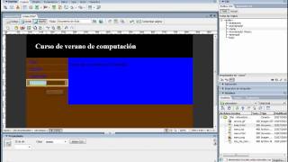 Adobe Dreamweaver CS3  Crear un sitio web parte 2 [upl. by Naniac]