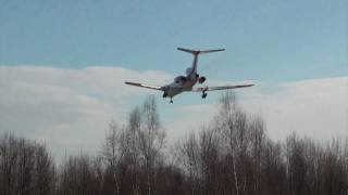 Tu154M 102 approaching EPWR 14022011 [upl. by Hauck]