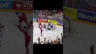 Pavel Zacha scores a goal vs USA  IIHF Mens Worlds Quarterfinals 2024 [upl. by Derraj]