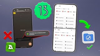 FIX Cant Access DATA amp OBB Folder Android 13 Issue [upl. by Sulrac]