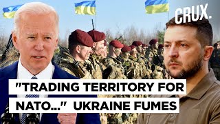 Ukraine Land Cession quotPossible Solutionquot NATO Top Official Says  Putin Slams US quotfuel to the firequot [upl. by Merfe]