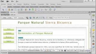 Curso de Dreamweaver CS6 1 Conceptos básicos [upl. by Quinta]