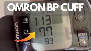 Omron 7 Series Wireless Wrist Blood Pressure Monitor Review [upl. by Noli]