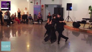 Agostina Tarchini amp Sebastián Jiménez dance Solo Tango Orquestra amp Chino Laborde  Caserón de tejas [upl. by Nahtaneoj]