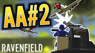 RAVENFIELD ANTIAIR GUN INGAME FIRST VIDEO  STEAM BETA 6 NEWS [upl. by Fesoy]