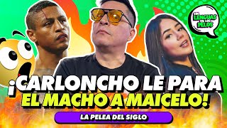 ¡CARLONCHO LE PARA EL MACHO A MAICELO  SIN LENGUAS EN LOS PELOS [upl. by Weingarten53]