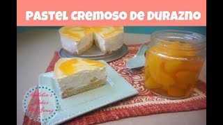 Pastel De Mousse De Durazno Muy Cremosito 🍑 😋🤤 [upl. by Pauline]