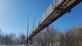 Milne Dam amp Suspension Bridge  Markham Ontario Canada [upl. by Feucht584]