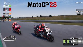 MotoGP23 GameplayPortugueseGPMaverick Vinales Aprilia12PS5 [upl. by Oicirtap502]