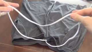 How To Tie a Single Loop Drawstring [upl. by Ailuy750]