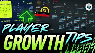 FIFA 22 CAREER MODE  PLAYER GROWTH TIPS [upl. by Rhoda]