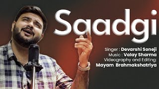 Saadgi Toh Hamari Zara Dekhiye Cover  Devarshi Soneji [upl. by Sices794]