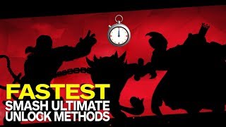 Super Smash Bros Ultimate How to Unlock Every Character Fastest Method [upl. by Witkin]