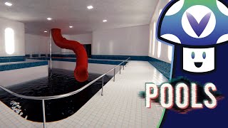 Vinny  POOLS Liminal Pool Rooms Walking Simulator [upl. by Teriann]