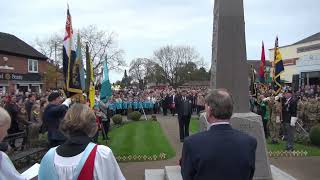 Market Drayton Remembrance 2024 [upl. by Noda]