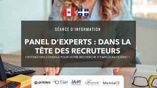 Se faire recruter au Québec  au Canada  conseils demployeurs québécoises [upl. by Imarej997]