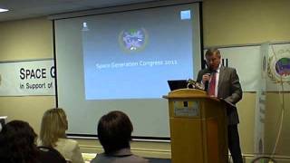 Sergey V Saveliev Deputy Head of Roscomos during his speech at SGC 2011 [upl. by Desta131]